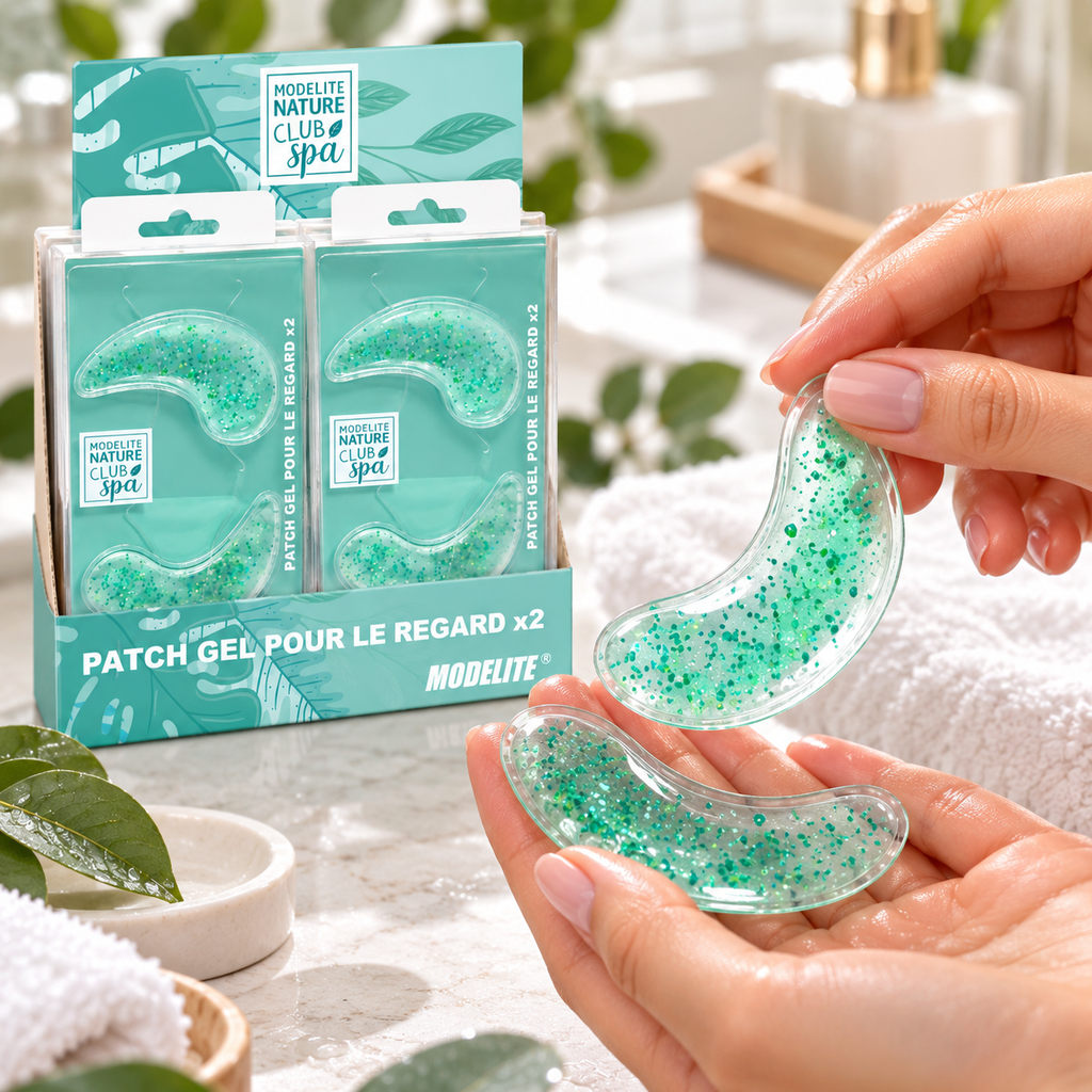 Patch pour le regard avec billes de gel