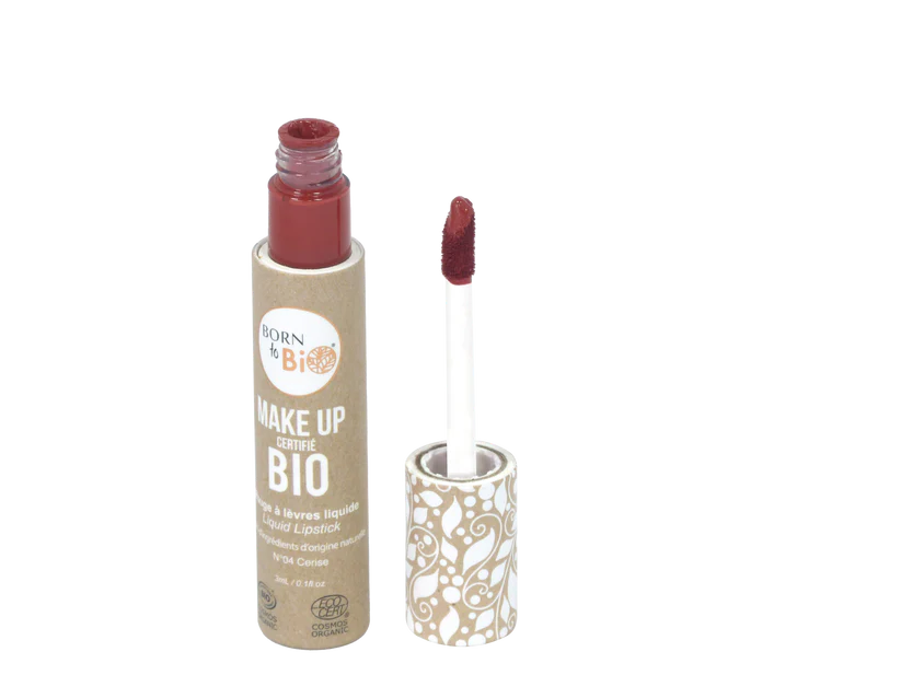 Rouge à lèvres liquide certifié bio - #3 Rouge Intense
