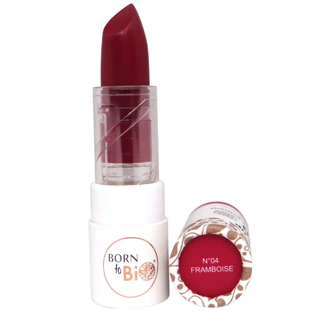 Rouge à lèvres brillant bio - #4 Framboise