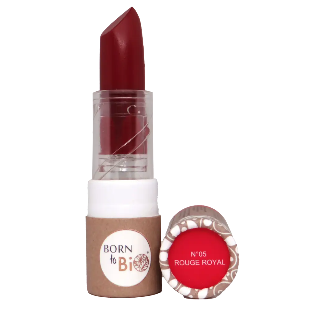 Organic matte lipstick - #5 Royal Red