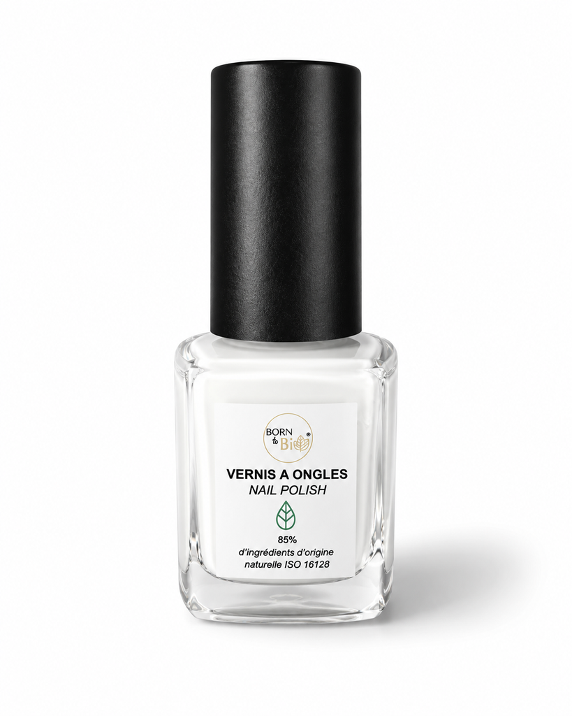 Natural nail polish - #1 White