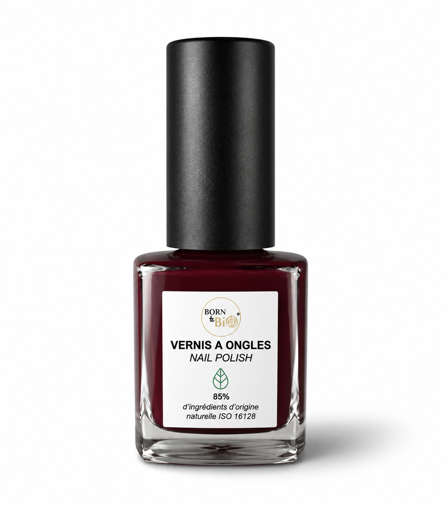 Natural nail polish - #7 Cherry