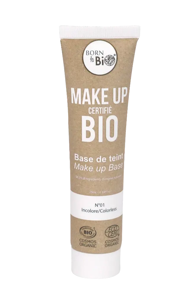 Certified organic makeup primer