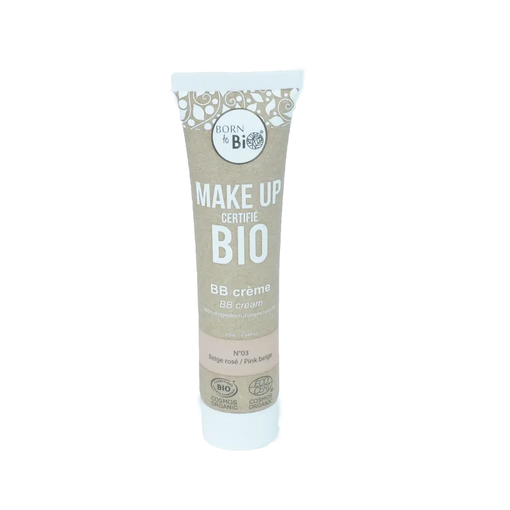 Certified organic BB cream - #3 Beige Rose
