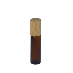Bouteille applicateur roll-on - 10 mL - Bouchon Bambou