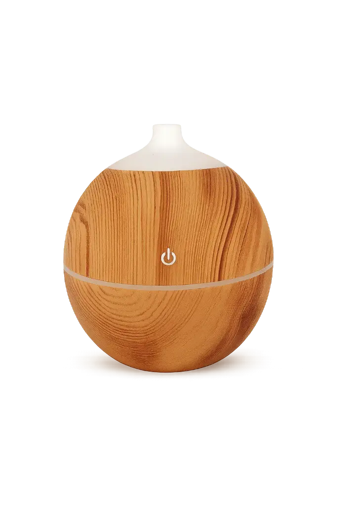 Humidificateur aspect bois clair - 130 mL