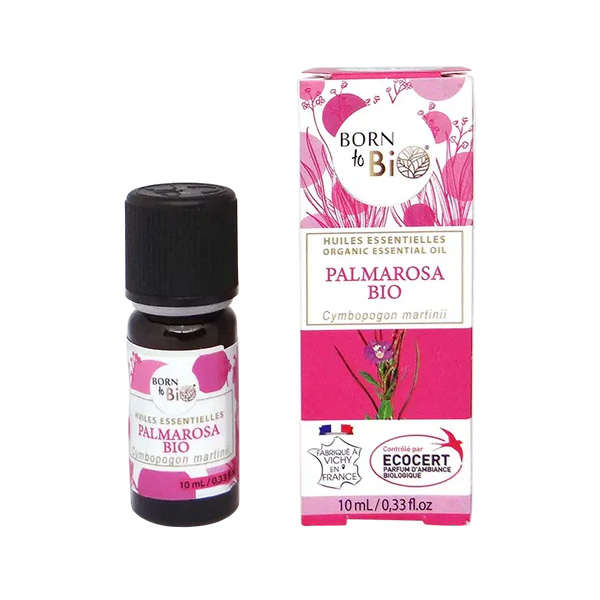 Organic palmarosa essential oil - 10 mL