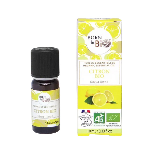 Organic lemon essential oil - 10 mL