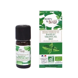 Huile essentielle bio basilic tropical - 10 mL