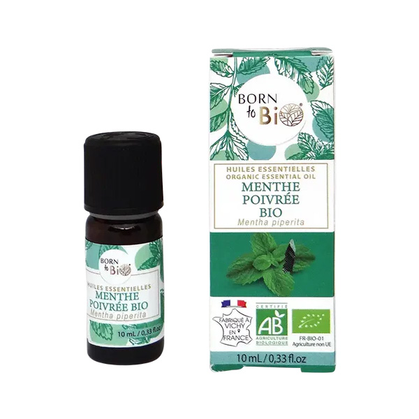 Huile essentielle menthe poivrée bio - 10 mL