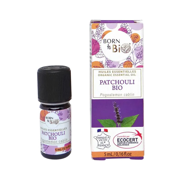 Organic patchouli essential oil - 5 mL