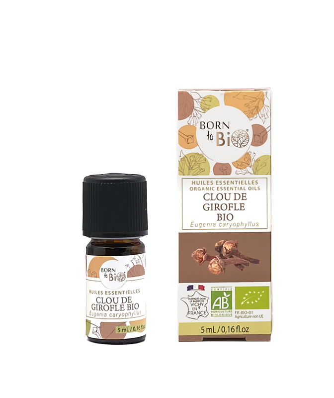 Huile essentielle clou de girofle bio - 5 mL