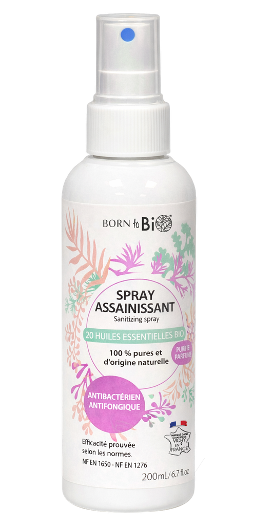 Sanitizing spray with 20 essential oils - 200 mL