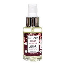 Brume d’oreiller élixir de nuit zen aux huiles essentielles bio