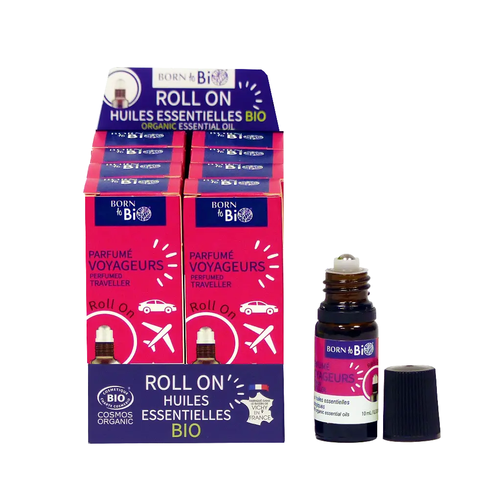 Traveler's scented roll-on