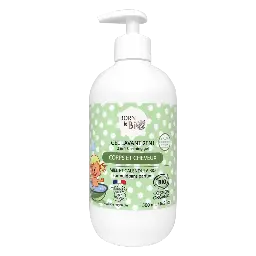 Gel lavant certifié biologique corps et cheveux pour bébé - 500 mL
