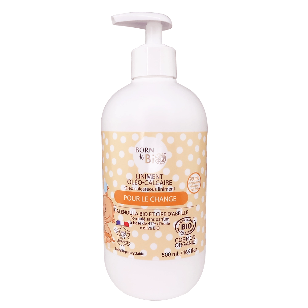 Liniment oléo-calcaire certifié bio - 500 mL