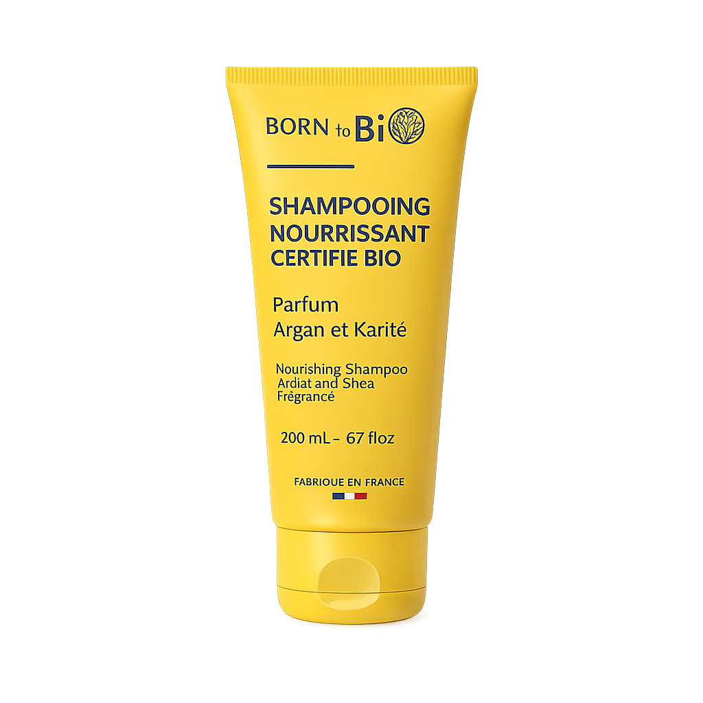 Shampooing nourrissant certifié bio - 200 mL