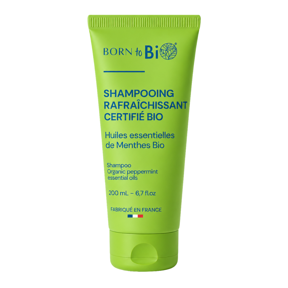 Shampooing rafraîchissant certifié bio - 200 mL