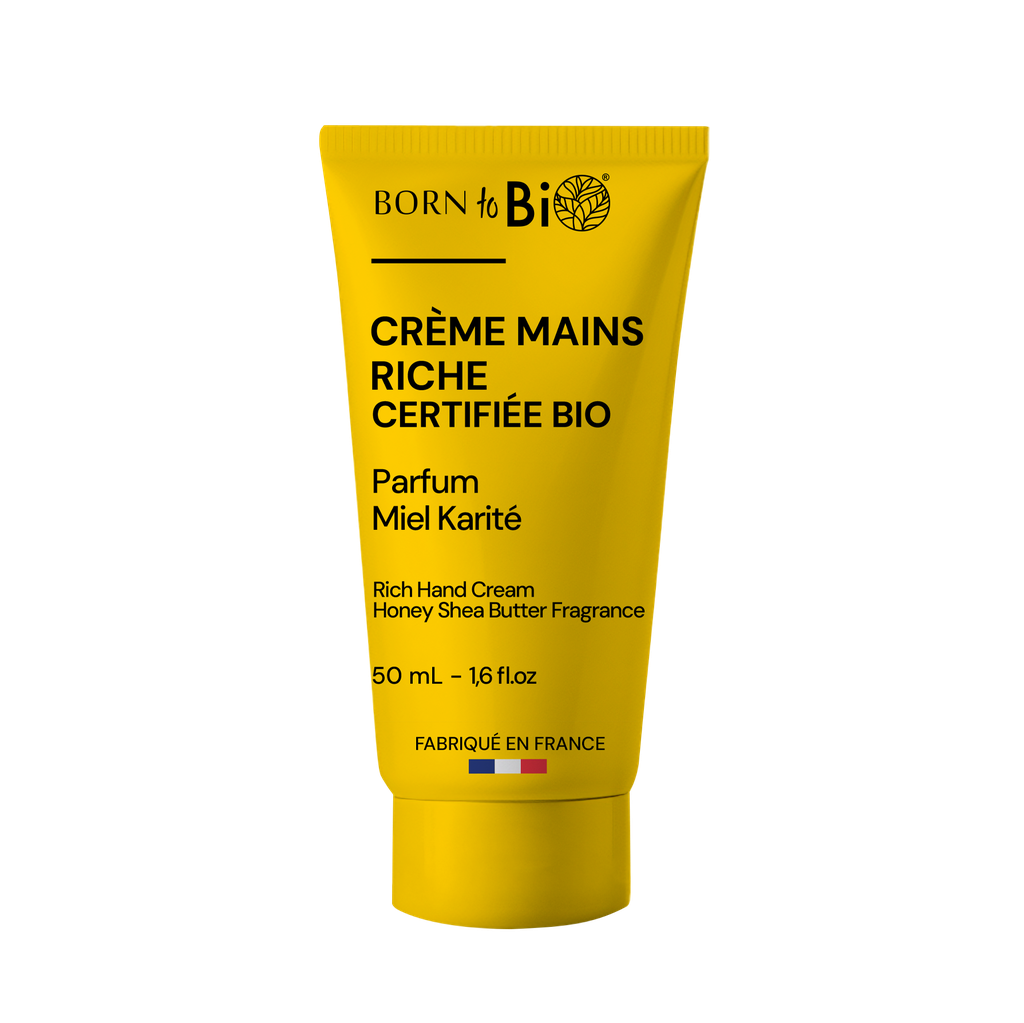 Rich hand cream, certified organic - 50 mL