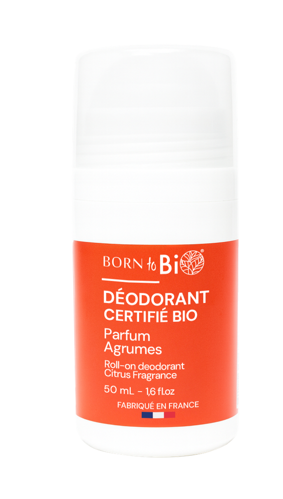 Deodorant, certified organic - Citrus - 50 mL