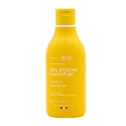 Gel douche certifié bio - Miel et Karité - 300 mL