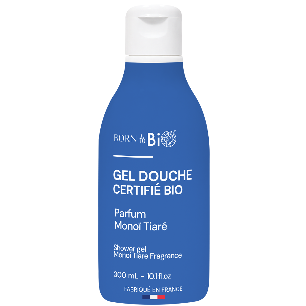 Certified organic shower gel - Monoi Tiare - 300 mL