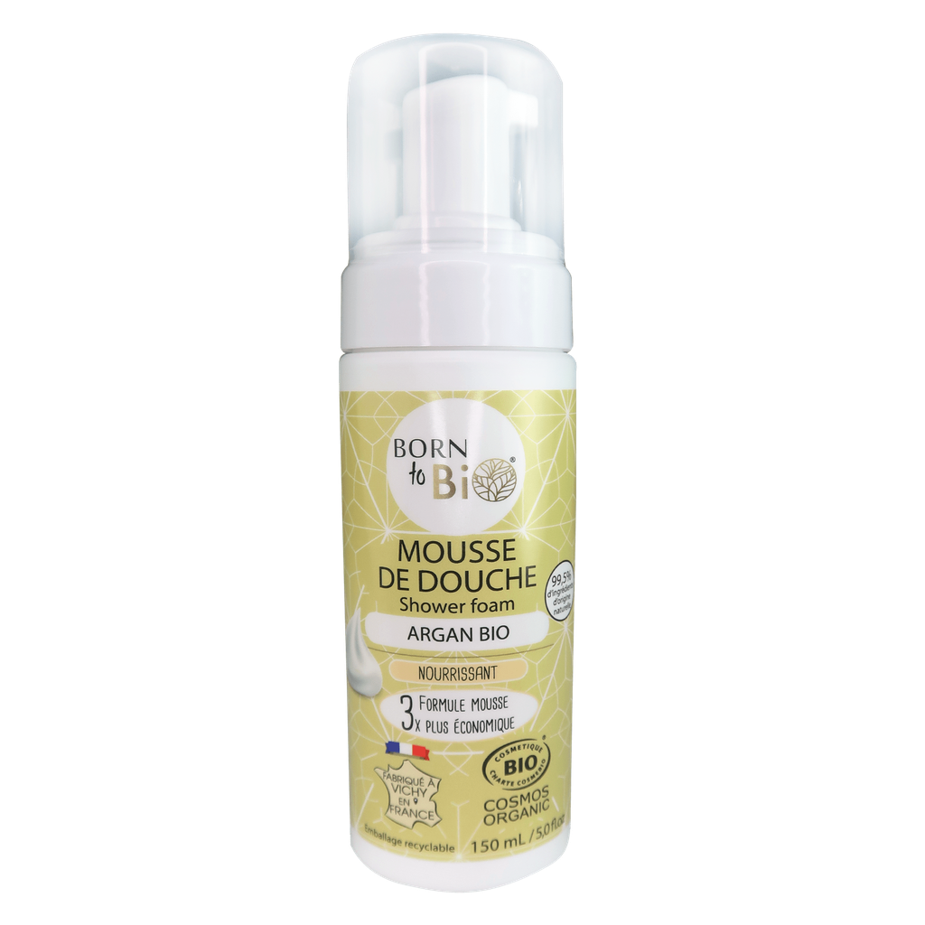 Certified organic shower foam - Organic Argan - 150 mL