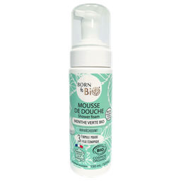 Mousse de douche certifiée bio - Menthe Verte Bio - 150 mL