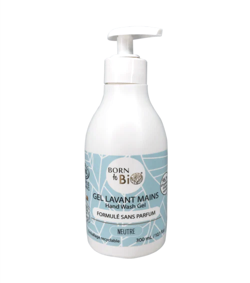 Certified organic fragrance-free liquid soap - 300 mL