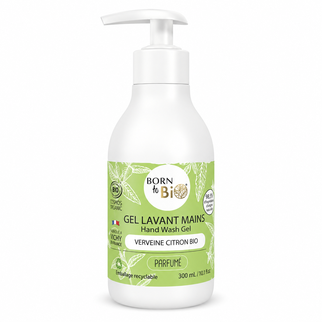 Certified organic liquid soap - Organic Verbena & Lemon - 300 mL