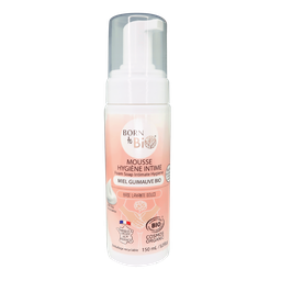 Mousse d'hygiène intime certifiée bio - 150 mL