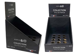Display parfum noir (12 parfums)