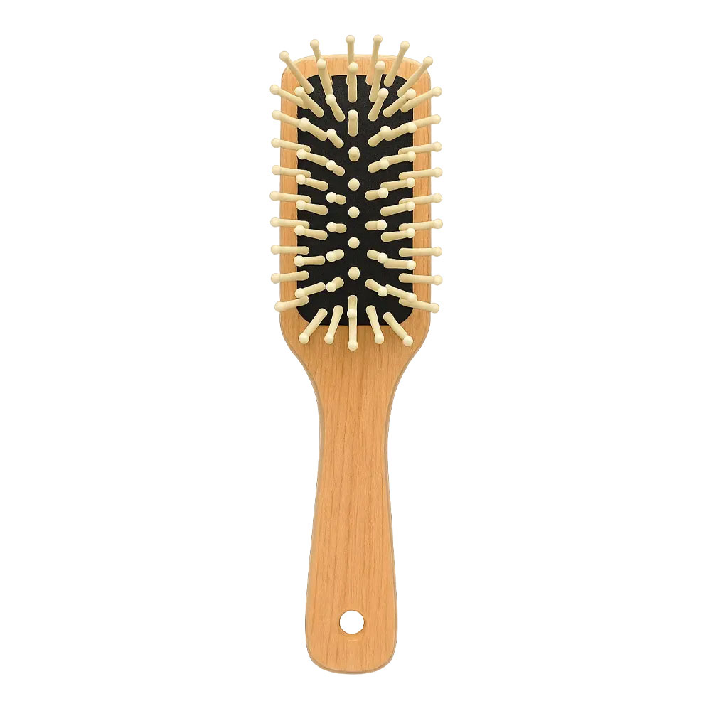 Paddle brush - Lotus Wood Handle and Bristles