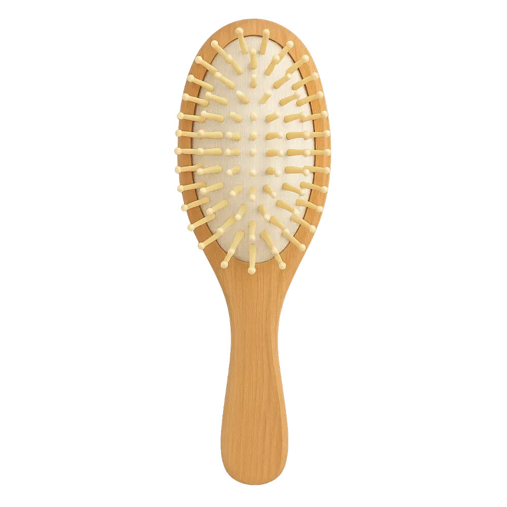 Paddle brush - Bamboo Wood Bristles / Lotus Wood Handle