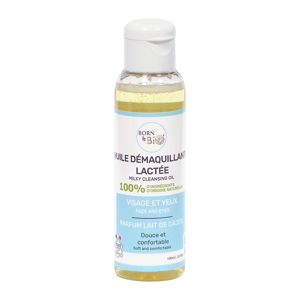 Milky cleansing oil, certified organic - 100 mL