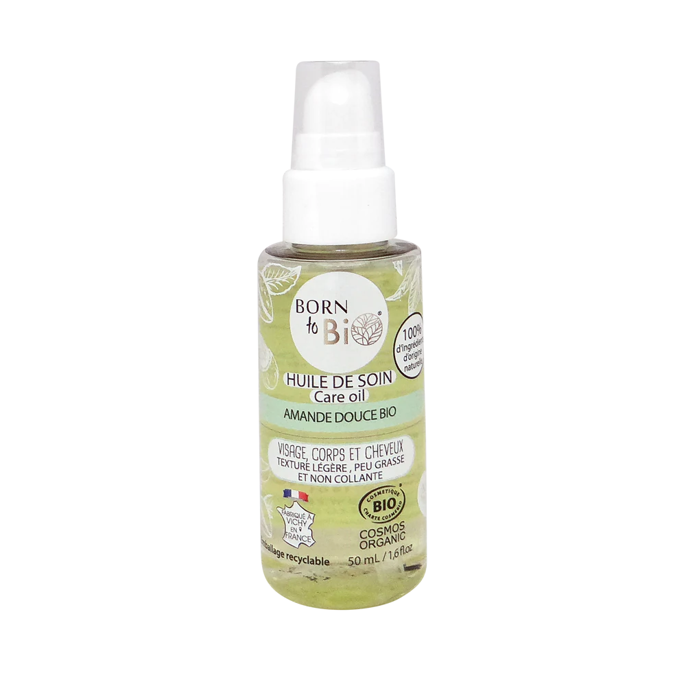 Care oil, certified organic - Organic Sweet Almond - 50 mL
