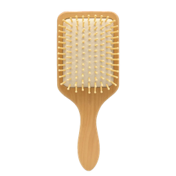 Brosse bois de lotus picots blanc bambou 22 cm