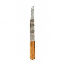 Pince à épiler biseautée bois de hêtre