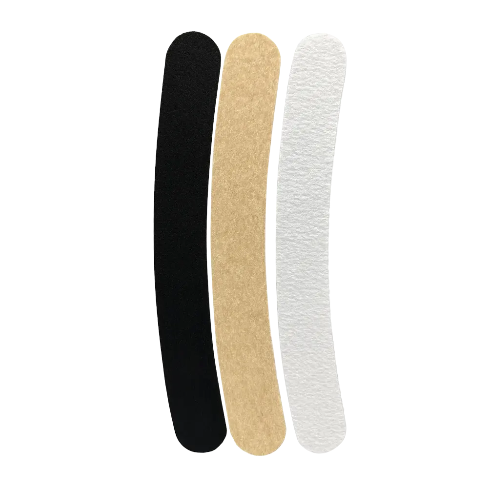Emery nail files x3 - 3 Grit Types