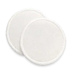 Éponges à démaquiller bambou et coton - Lot de 2