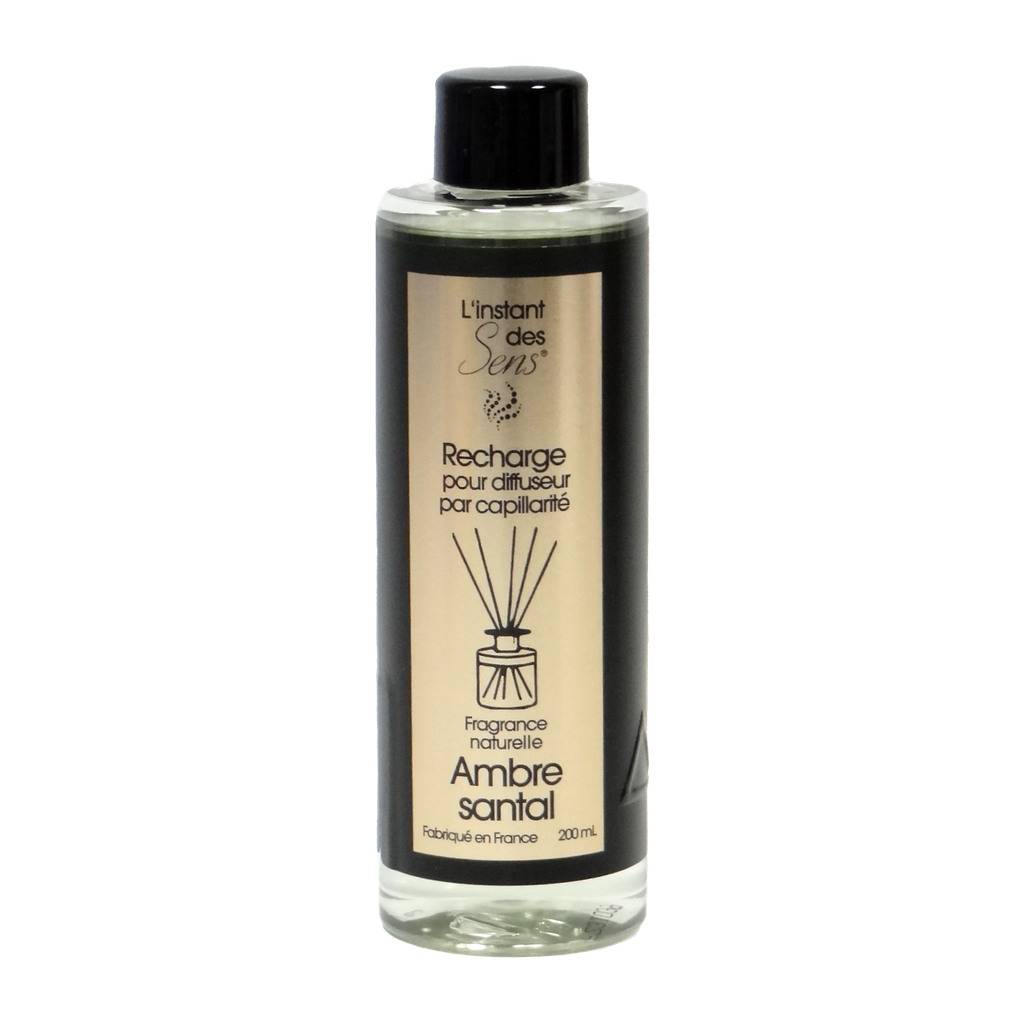 Reed diffuser refill 200 mL - Amber Sandalwood