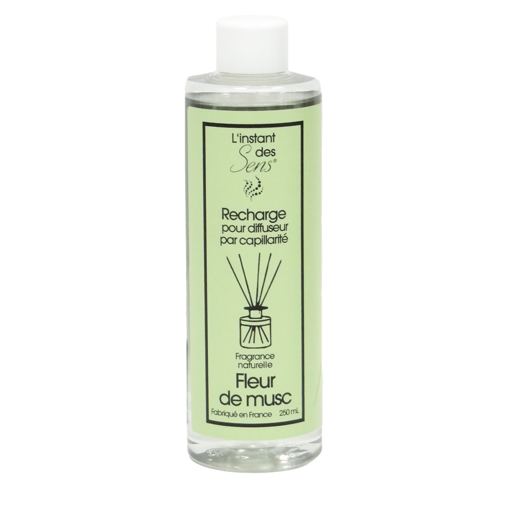 Reed diffuser refill 250 mL - Musk Flower