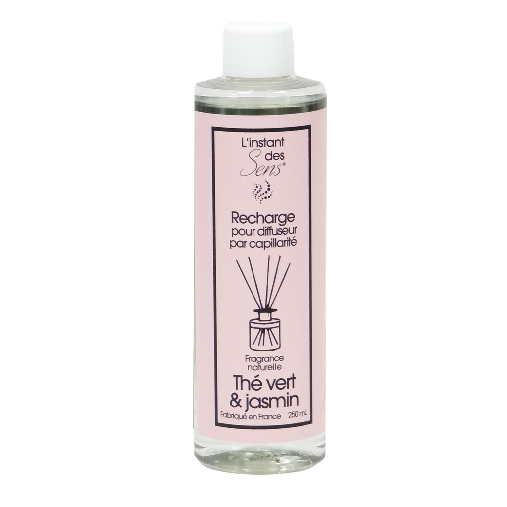 Reed diffuser refill 250 mL - Green Tea & Jasmine