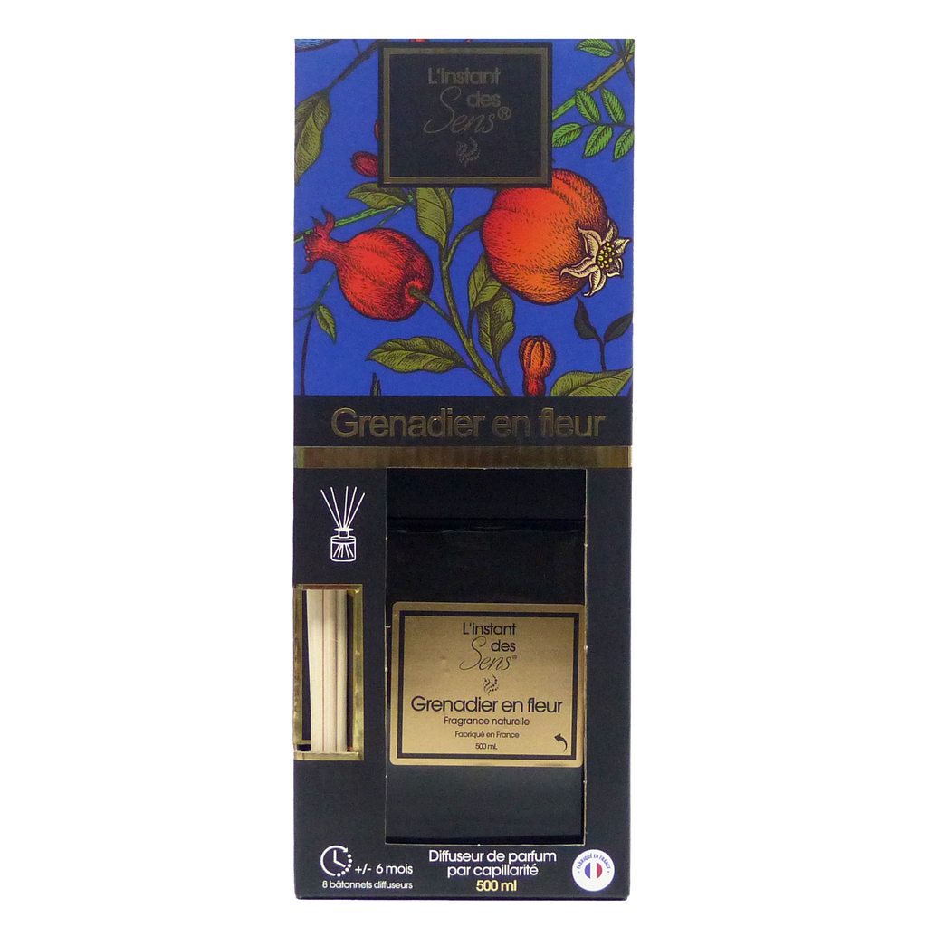 Diffuseur de parfum capillarité 500 mL - Grenadier en Fleurs