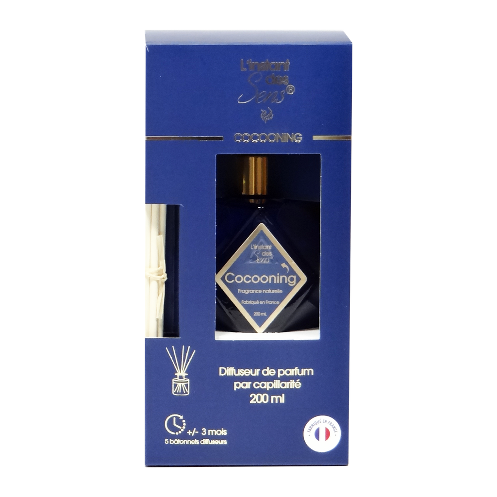Diffuseur de parfum capillarité 200 mL - Cocooning