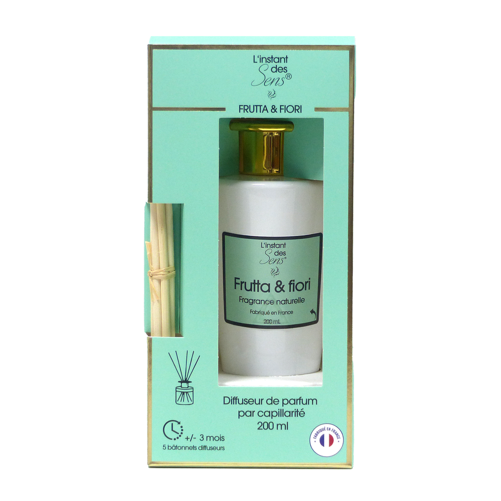 Diffuseur de parfum capillarité 200 mL - Frutta I Fiori