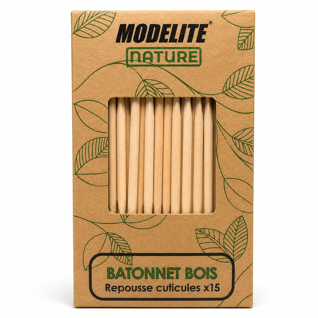Wooden cuticle sticks