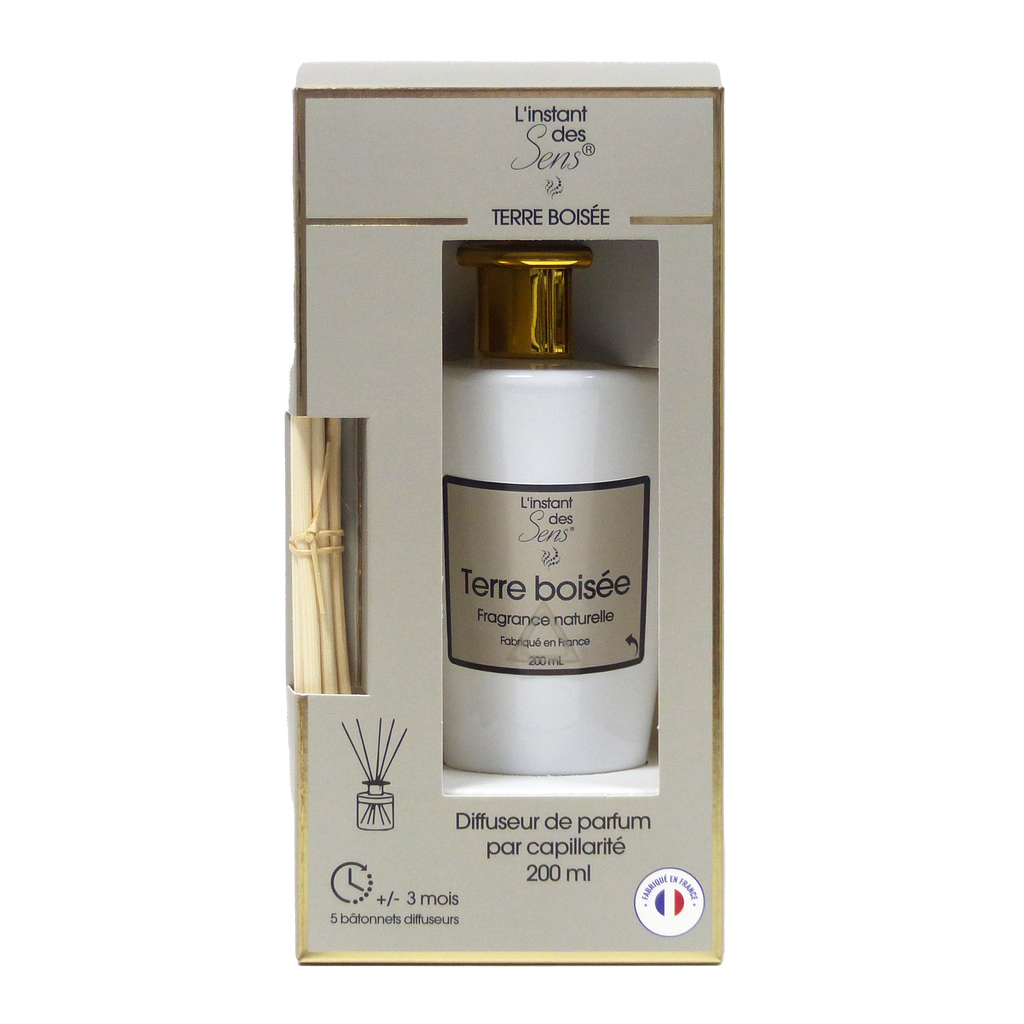 Reed diffuser 200 mL - Terre Boisée