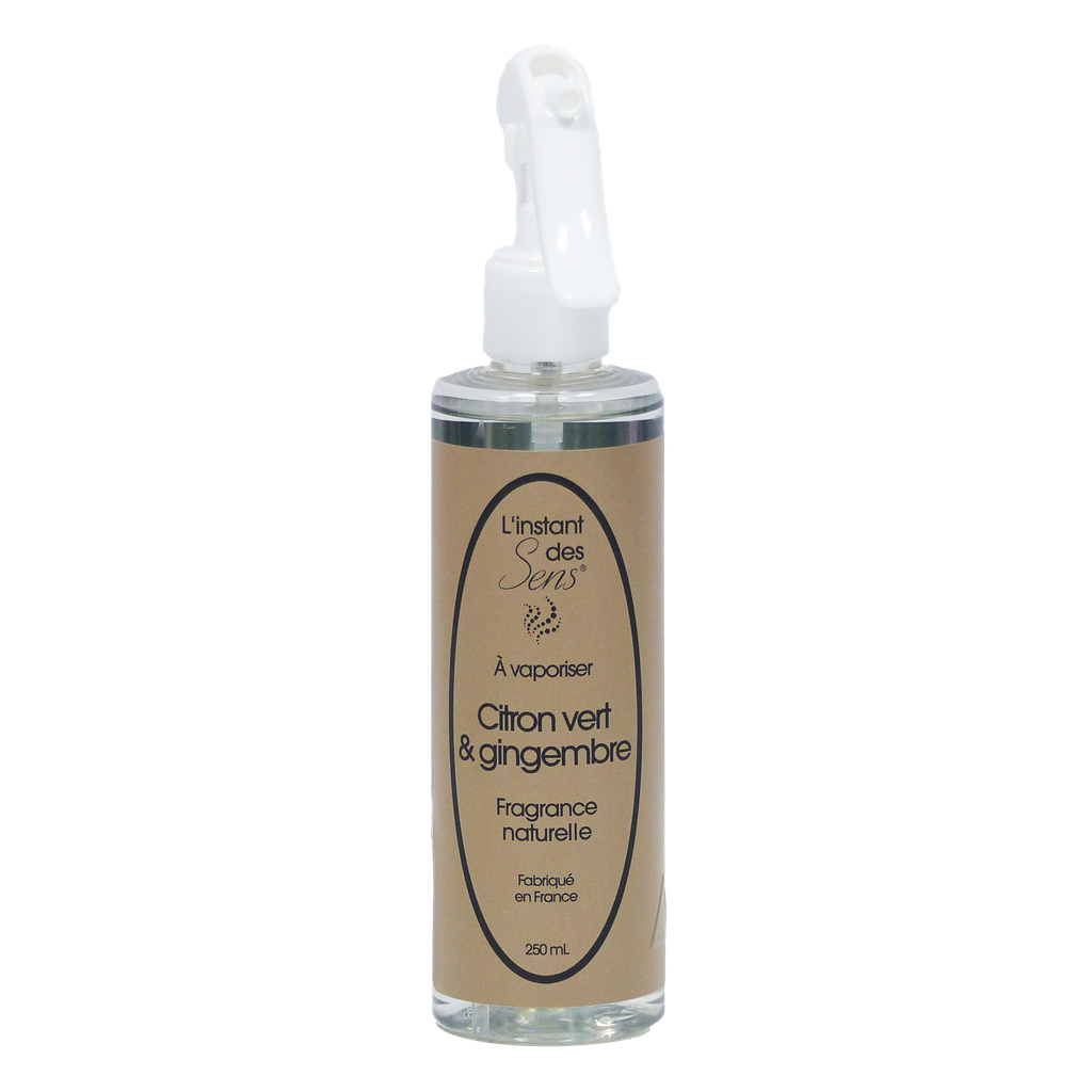 Vaporisateur d'ambiance 250 mL - Citron Vert & Gingembre